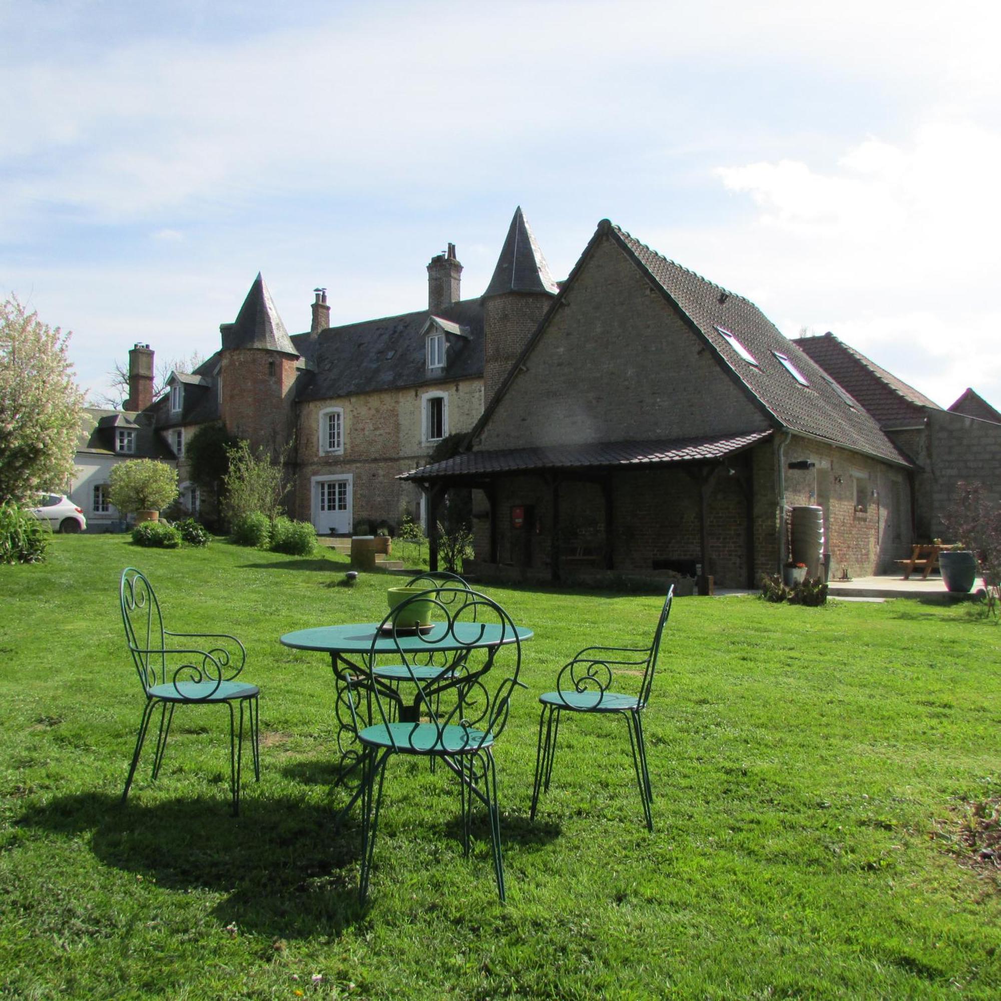 Gite Manoir Les Camps Greslins Questrecques Ngoại thất bức ảnh